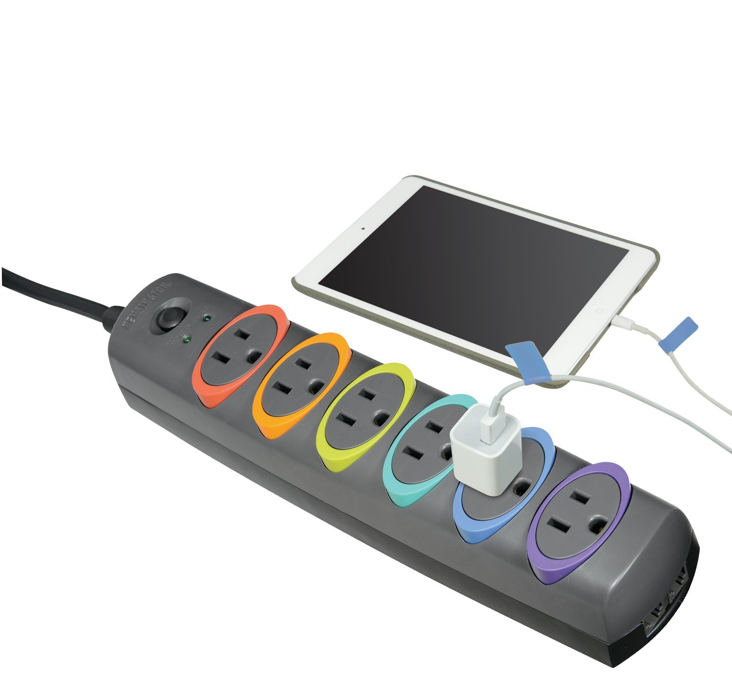 Foto 3 pulgar | Protector Contra Sobretensiones Kensington Smartsockets, Cable De 6 Salidas Y 6 Pies - Venta Internacional.