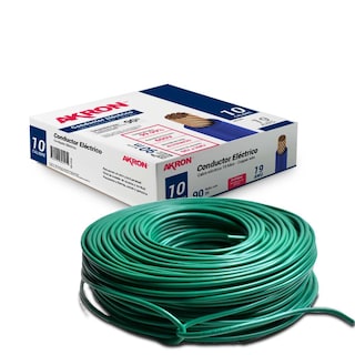 Foto 1 | Cable De Cobre Akron Calibre 10 90mts Verde