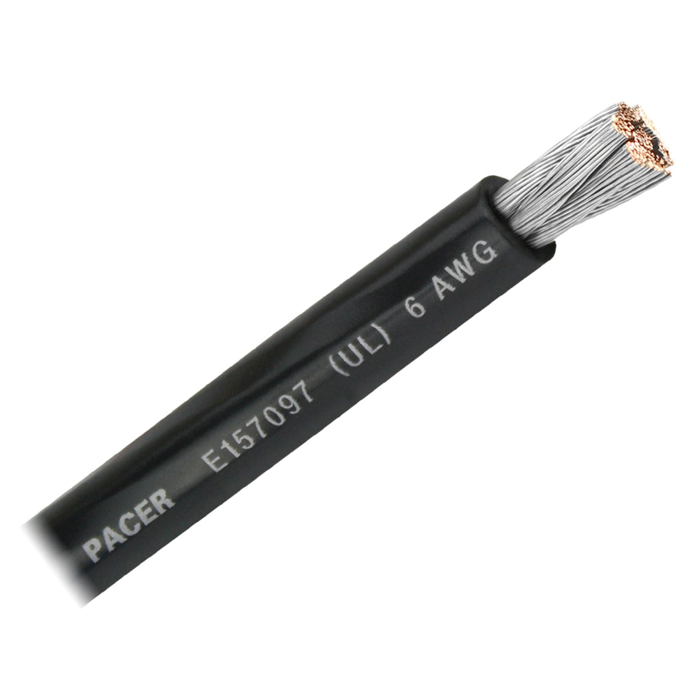 Foto 2 pulgar | Cable De Batería Pacer Negro 6 Awg [wul6bk-ft]  Vendido Por Pies - Venta Internacional.