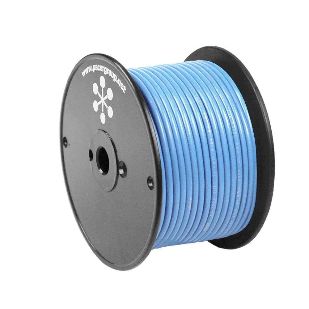 Cable Principal Pacer Group Pacer Azul Claro 16 Awg - 30 M - Venta Internacional.
