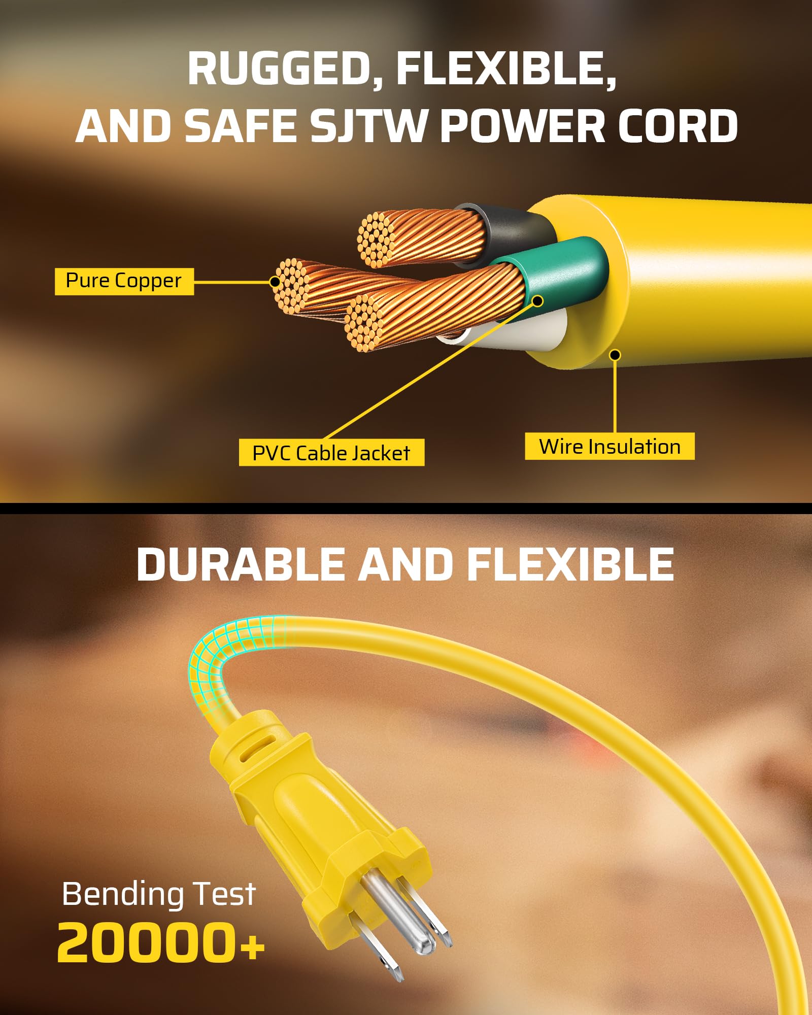 Foto 5 pulgar | Bobina De Cable Dewenwils Con 4 Tomas De Corriente  2 Puertos Usb De 3 4 A - Venta Internacional.