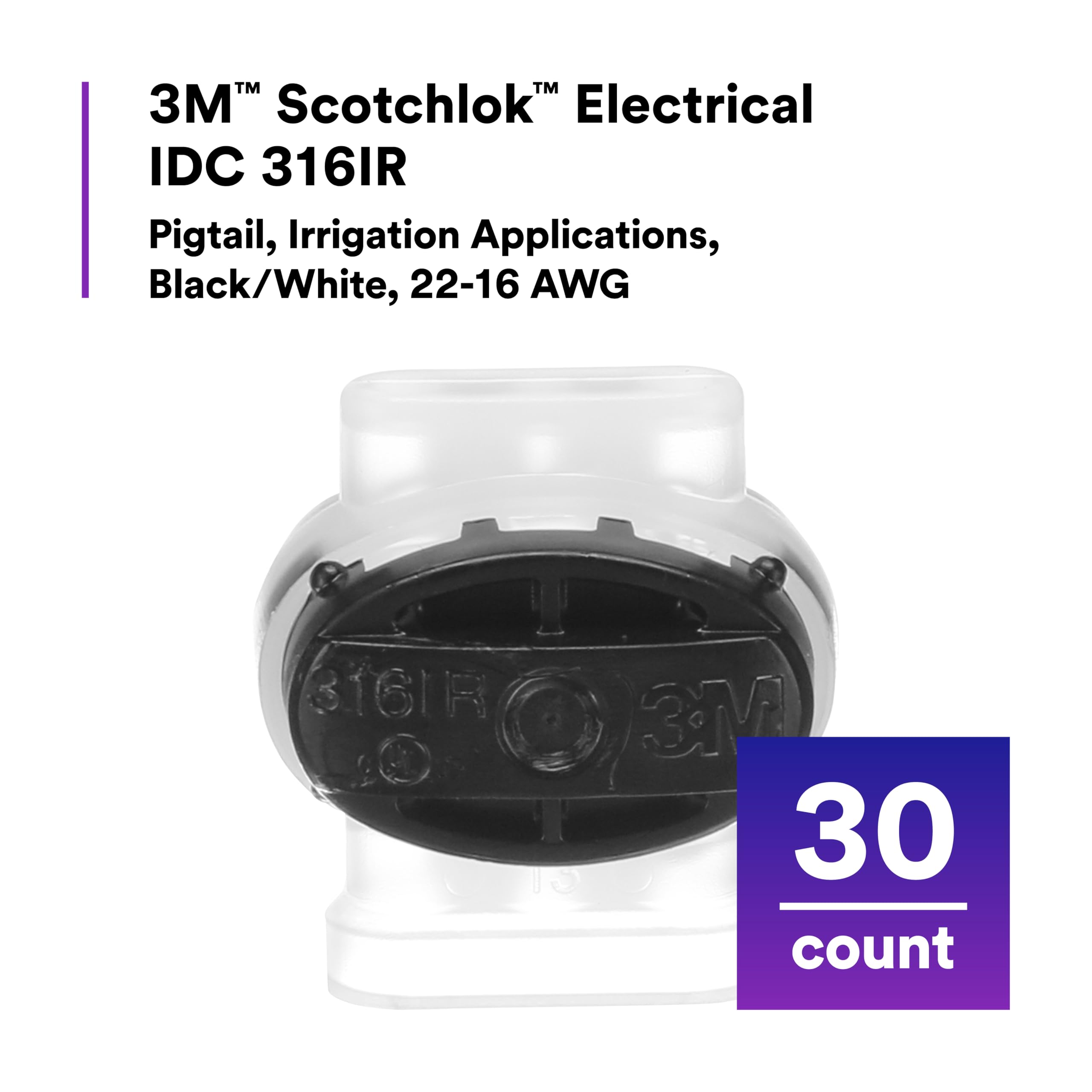 Foto 3 pulgar | Sistema Eléctrico Idc 316ir Scotchlok  Autoseparable  22-16 Awg  3 M - Venta Internacional.
