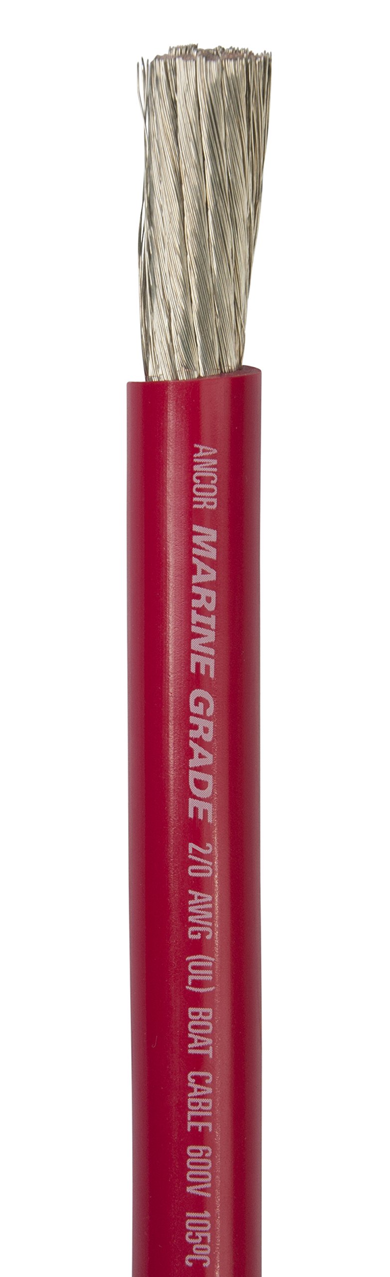 Cable De Batería Ancor 117505 De Cobre Estañado 2/0 Awg (62 Mm2) Rojo - Venta Internacional.