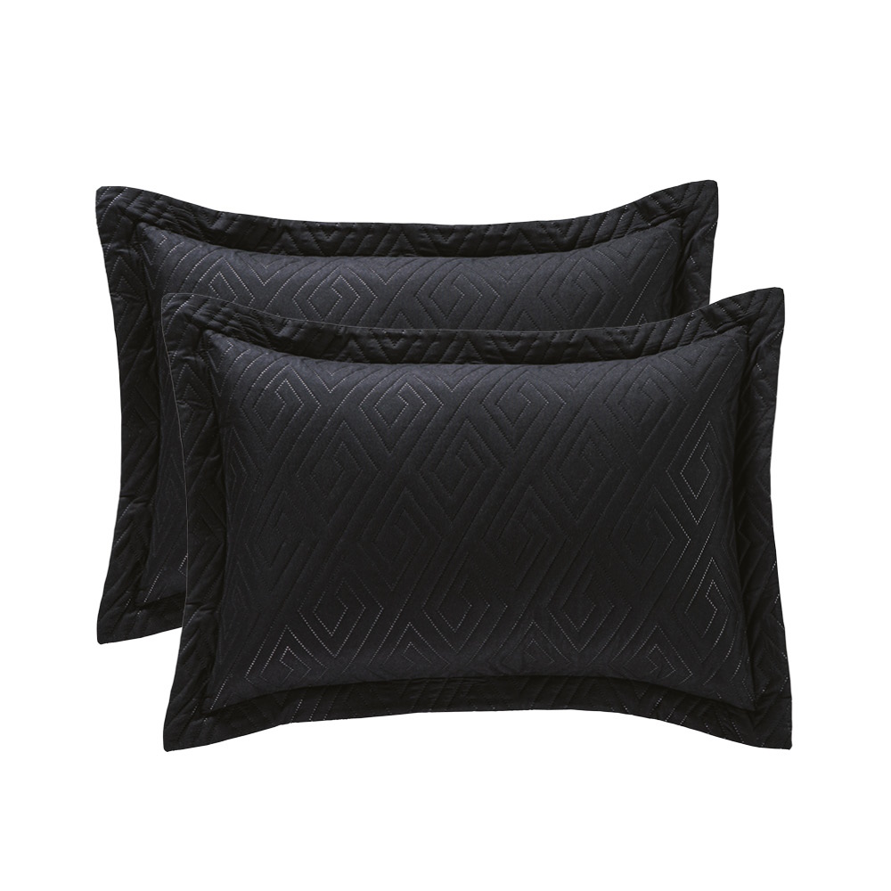 Foto 1 | Funda Decorativas Negro 2 Piezas
