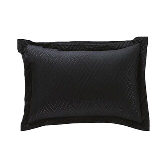 Foto 1 | Funda Decorativa Estándar Neo Negra Poliéster Concord