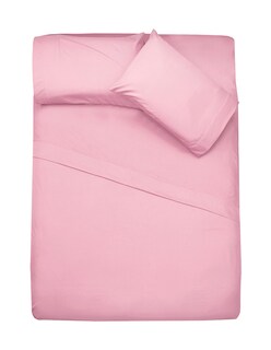 Foto 1 | Sábanas Ultrasoft Individual Tesso Home color Rosa Claro