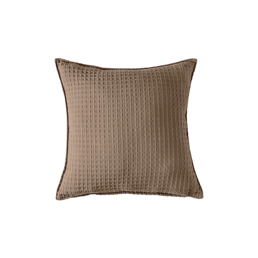 Foto 2 pulgar | Funda De Almohada Europea Waffle Incienso