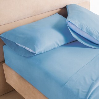 Foto 3 | Juego Sábanas Esencial Azul Denim King Size Concord