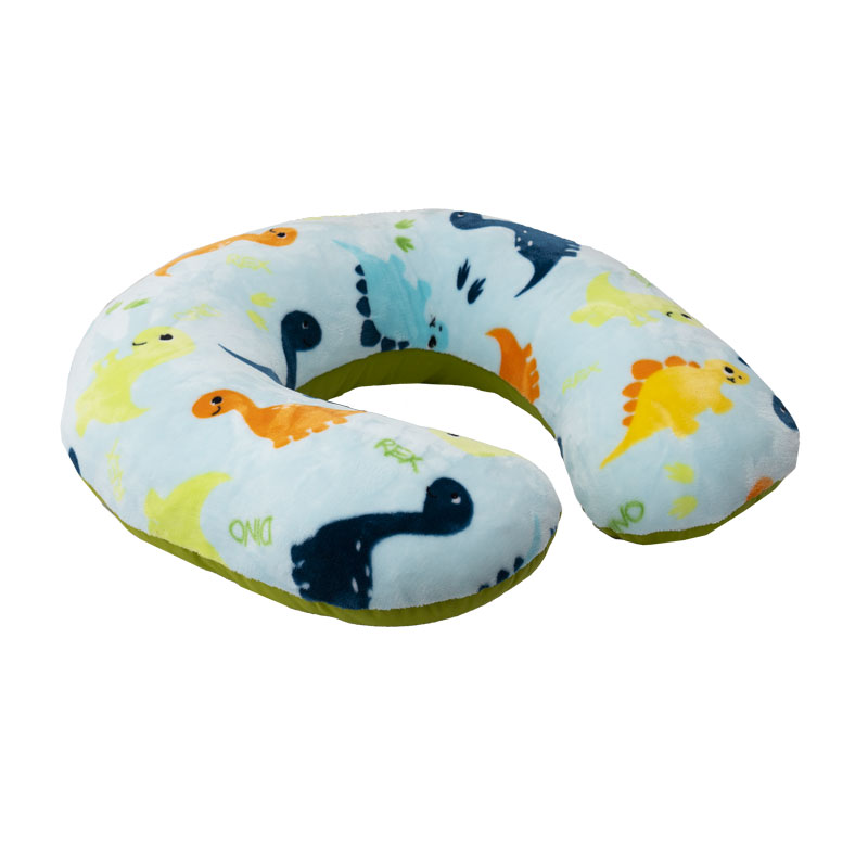 Funda Chiqui Mundo Cojín Multiusos Dinos color Azul