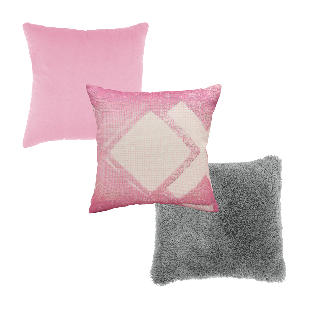 Set Fundas de Cojín Coprire 23HODE0321 Multicolor 45 X 45 cm 3 Piezas