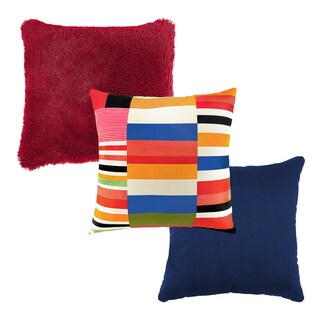 Foto 1 | Set Fundas de Cojín Coprire 23HODE0321 Multicolor 45 X 45 cm 3 Piezas