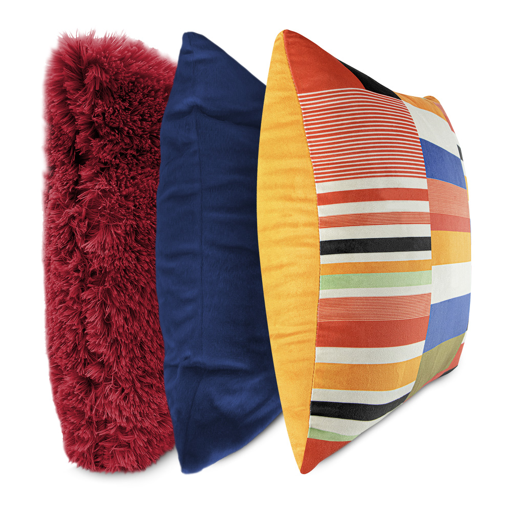 Foto 2 | Set Fundas de Cojín Coprire 23HODE0321 Multicolor 45 X 45 cm 3 Piezas