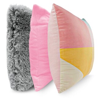 Foto 2 | Set Fundas de Cojín Coprire 23HODE0321 Multicolor 45 X 45 cm 3 Piezas