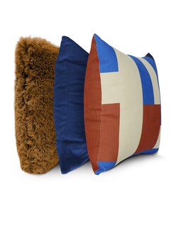 Foto 2 | Set Fundas de Cojín Coprire 23HODE0321 Multicolor 45 X 45 cm 3 Piezas