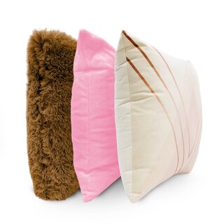 Foto 2 | Set Fundas de Cojín Coprire 23HODE0321 Multicolor 45 X 45 cm 3 Piezas
