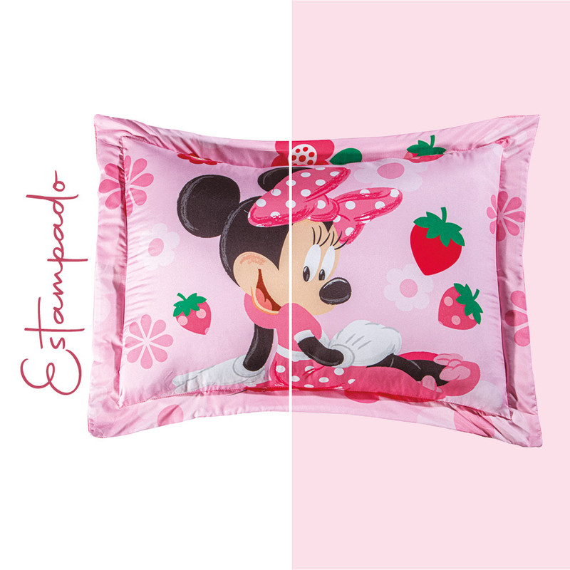 Foto 4 pulgar | Funda Decorativa Estándar Minnie Strawberry  Concord