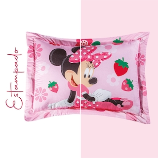 Foto 3 | Funda Decorativa Estándar Minnie Strawberry Concord