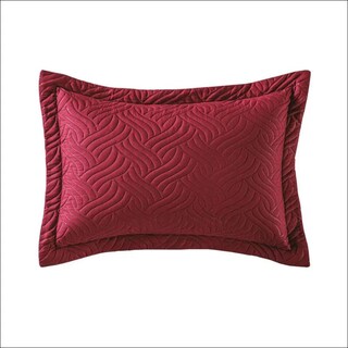 Foto 1 | Par De Fundas Neo Decorativas Microfibra Vino Concord