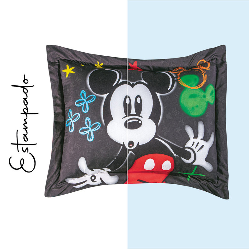 Foto 4 pulgar | Funda Decorativa Estándar Concord Mickey Cool Microfibra