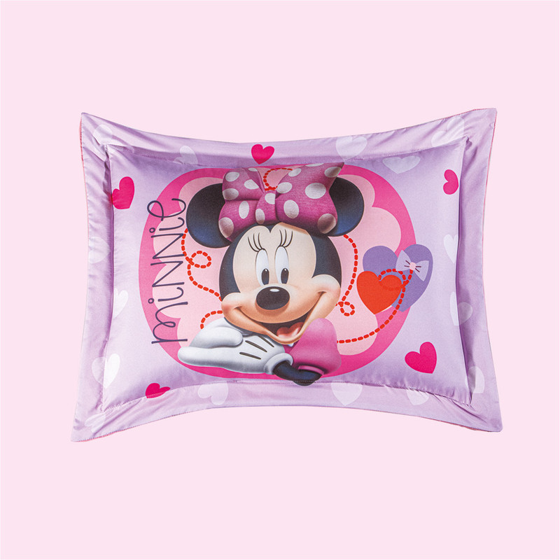 Foto 2 | Funda Decorativa Estándar Concord Minnie Love Microfibra