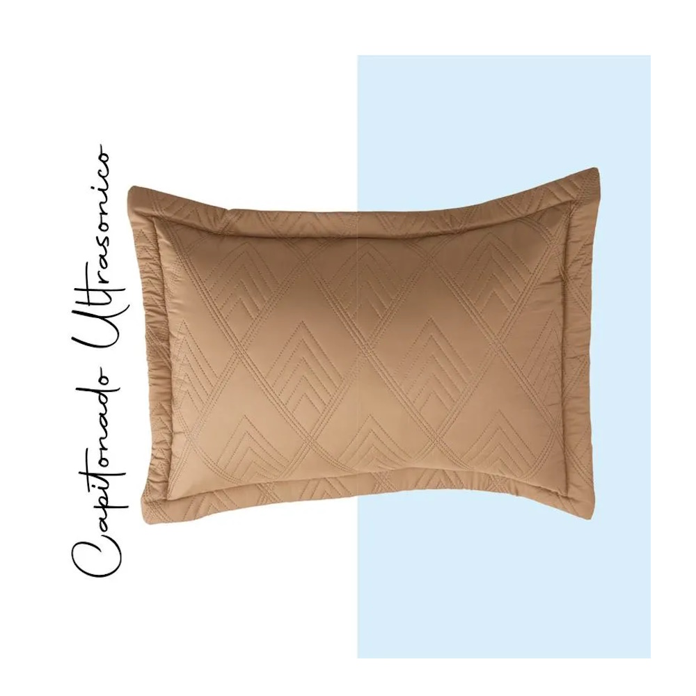 Foto 4 pulgar | Funda Decorativa Estándar Caramel Poliéster Concord