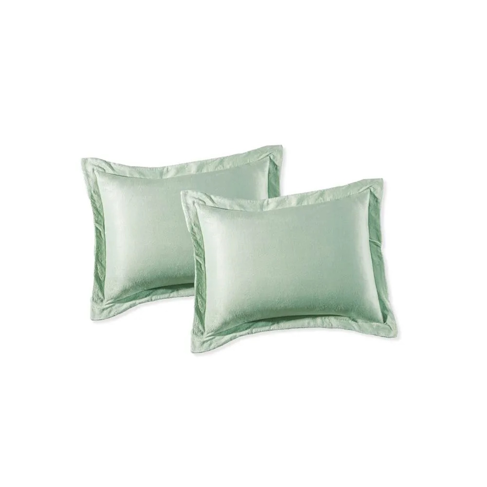 Foto 2 pulgar | Funda Decorativa Estándar Velvet Pistache Lisa Concord