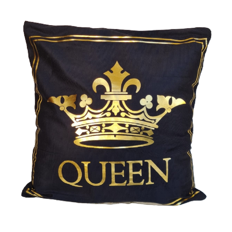 Funda de Cojín Nórdico 45x45 Cm Negro - Venta Internacional