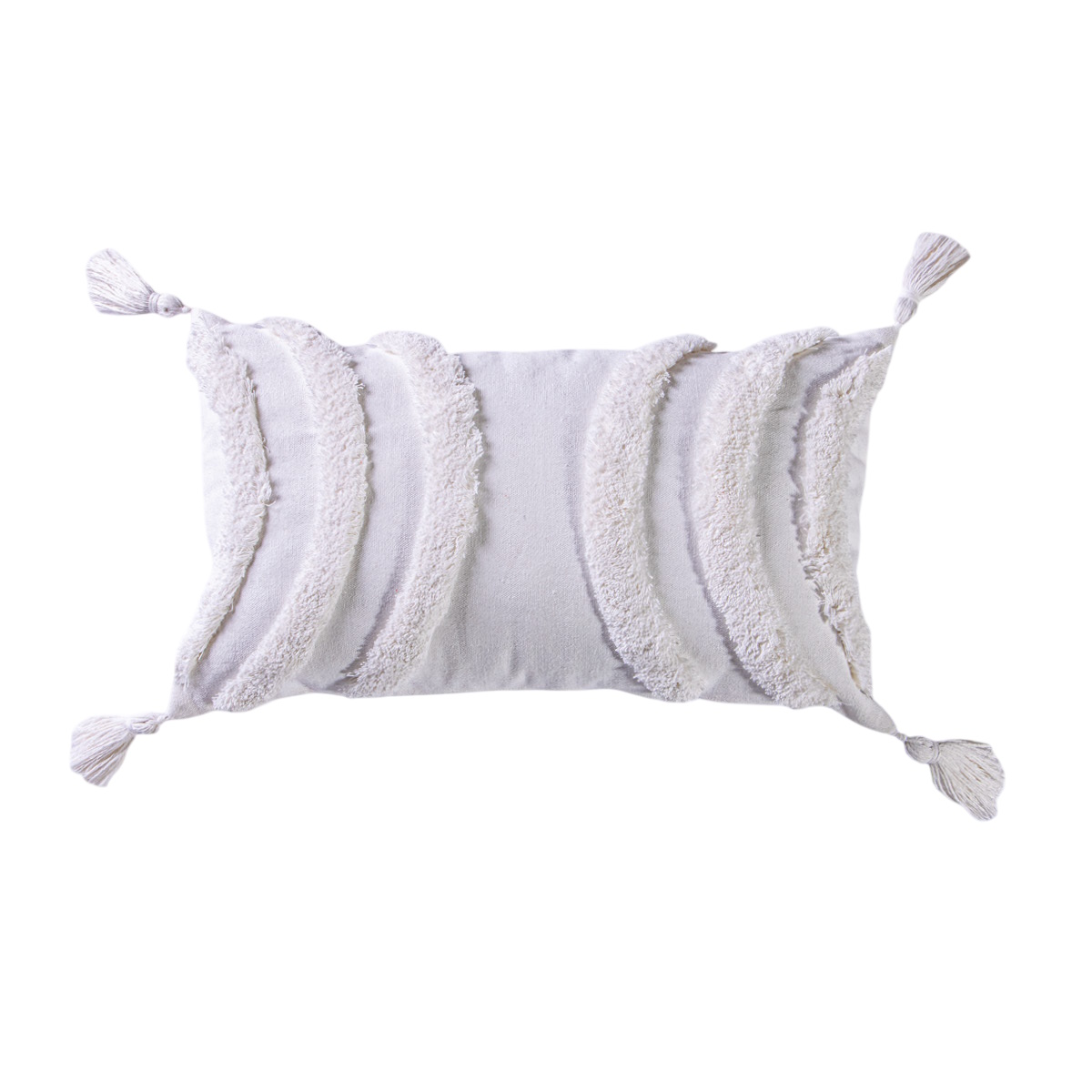 Foto 2 pulgar | Funda para Cojín Holly Blanco 45x35 Cm Concord