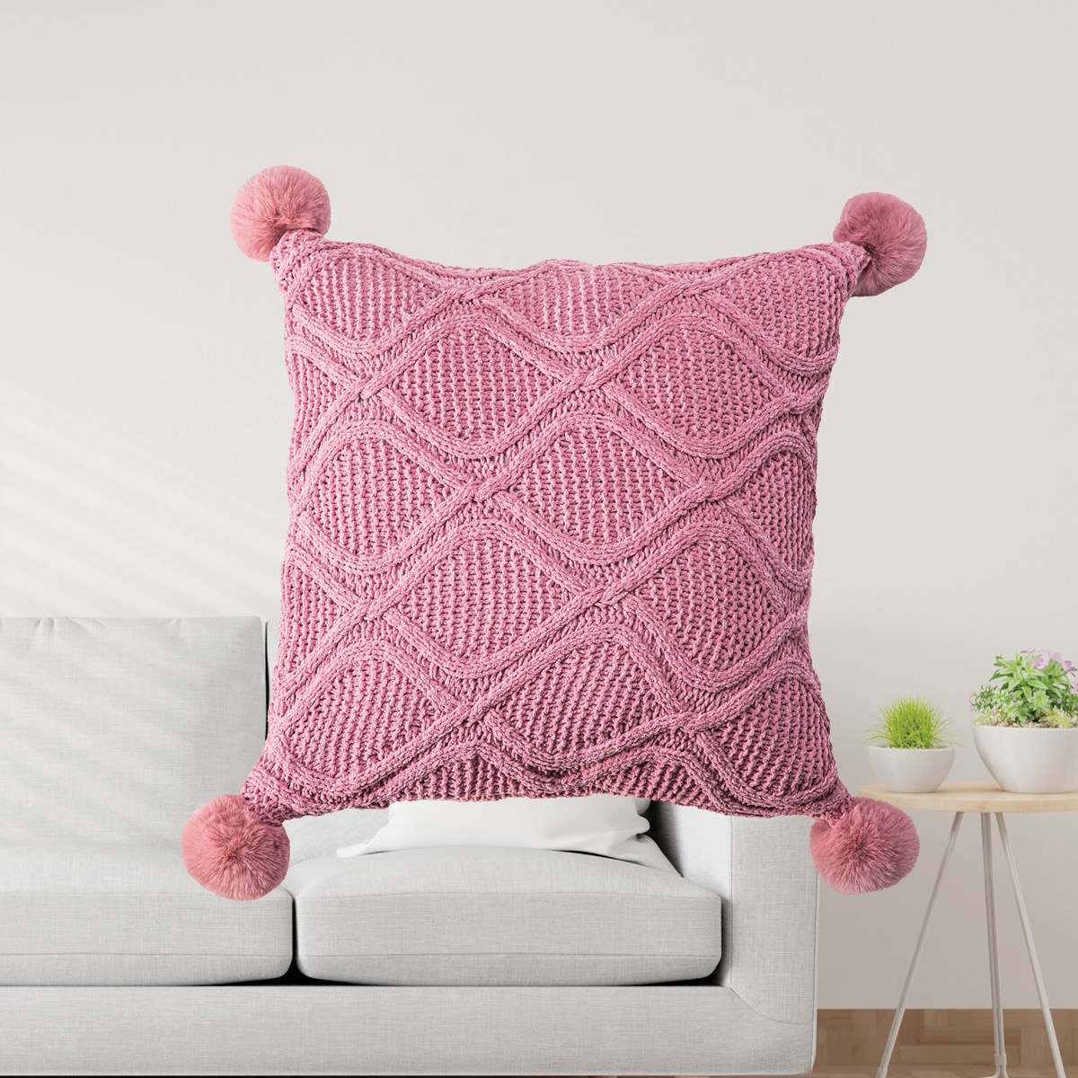 Foto 3 | Funda para Cojín Airam Berry 45x45 Cm Concord