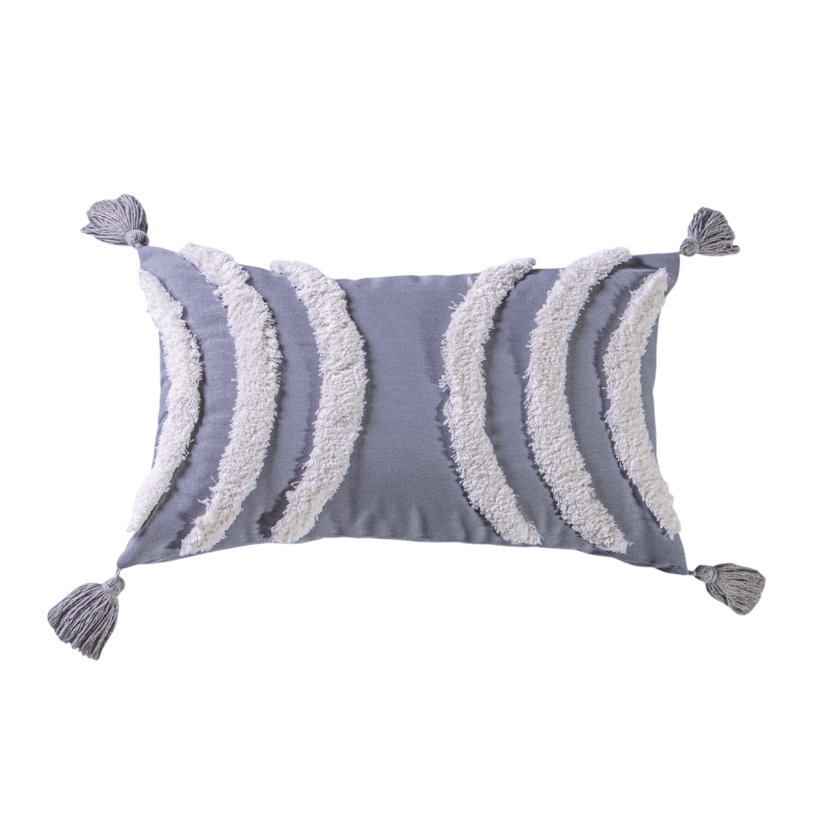 Foto 2 pulgar | Funda para Cojín Itzá Gris 45x35 Cm Concord