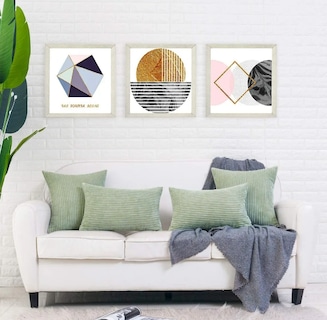 Foto 3 | Juego De 2 Fundas Xtellar Premium Para Cojines Decorativos De Almohada Suaves Y Sofisticadas