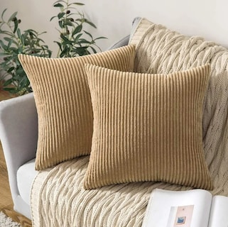 Foto 2 | Juego De 2 Fundas Xtellar Premium Para Cojines Decorativos De Almohada Suaves Y Sofisticadas