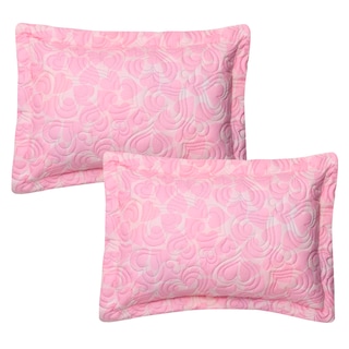 Foto 1 | Fundas Decorativas Elefantito Hogar Wish Color Rosa Corazones