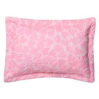 Foto 2 | Fundas Decorativas Elefantito Hogar Wish Color Rosa Corazones
