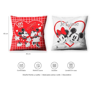 Foto 3 | Cojín Providencia Mickey True Love