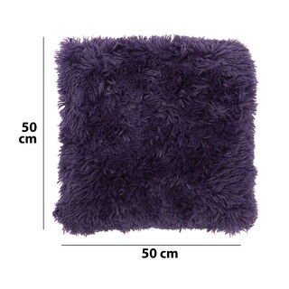 Foto 2 | Cojín Aquila C0228 color Púrpura de Pelo Largo