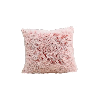 Foto 1 | Cojín Cuadrado Aquila C0225 color Coral Pelo Alto