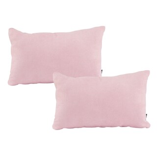 Foto 1 | Cojín Riñonera Decorativo DICASA Bless Delta color Rosa Rectangular Set de 2