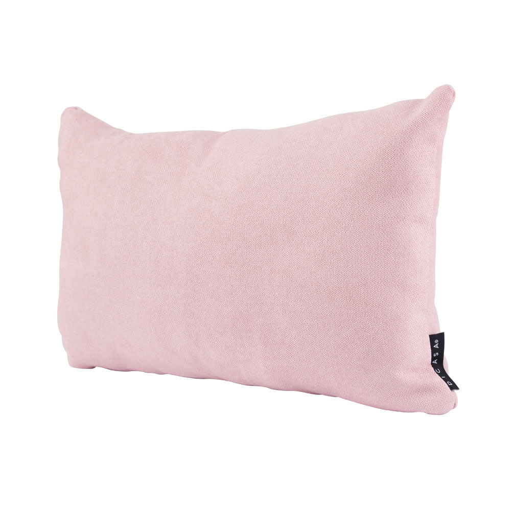 Foto 3 pulgar | Cojín Riñonera Decorativo DICASA Bless Delta color Rosa Rectangular Set de 2