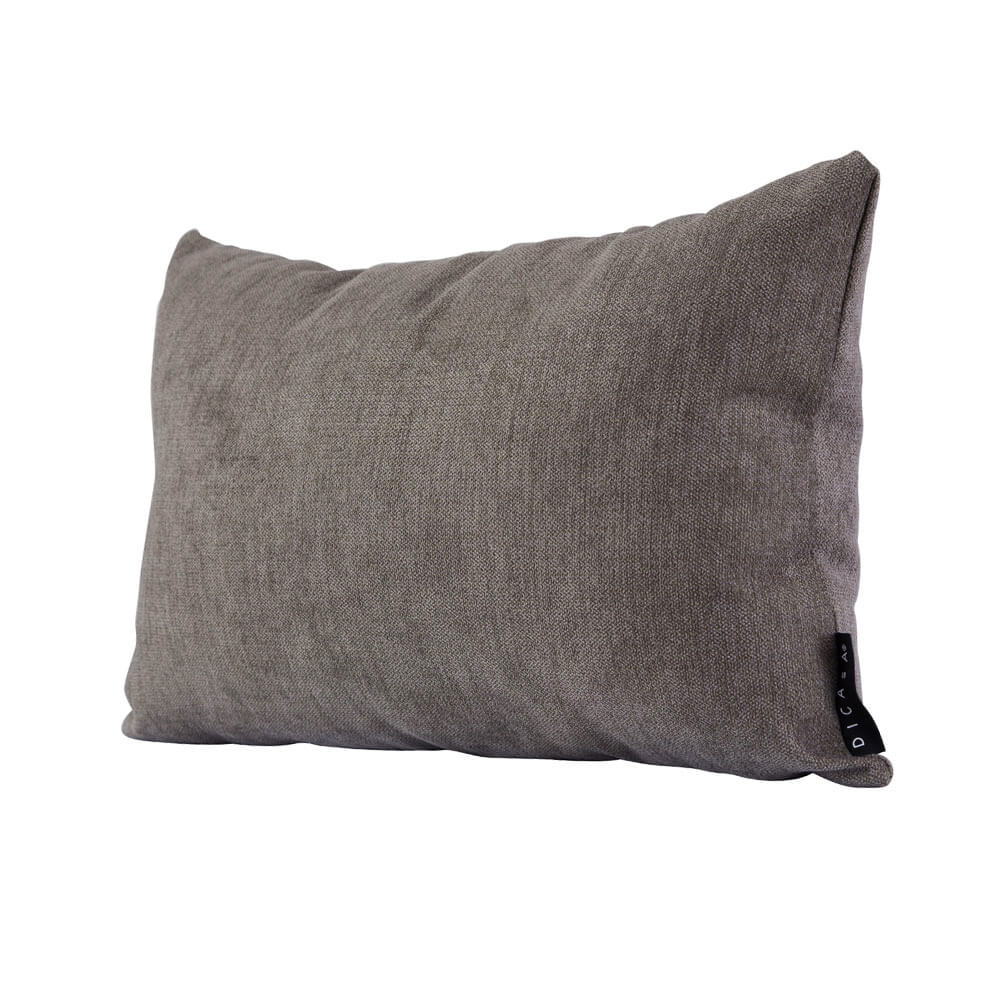 Foto 3 pulgar | Cojín Riñonera Decorativo DICASA Bless Delta color Gris Oscuro Rectangular