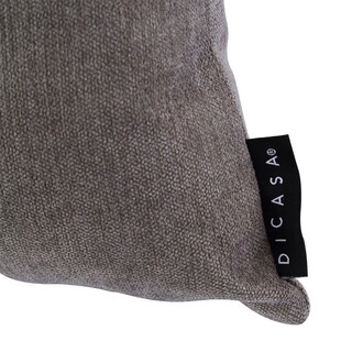 Foto 3 | Cojín Riñonera Decorativo DICASA Bless Delta color Gris Oscuro Rectangular