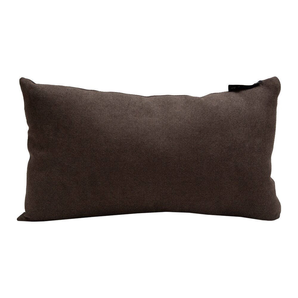 Cojín Riñonera Decorativo DICASA Bless Delta color Marrón Rectangular $459