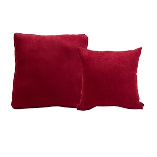 Foto 2 | Set de 3 Cojines Decorativos DICASA Alfa Delta & Zita color Rojo Chico Grande y Rectangular