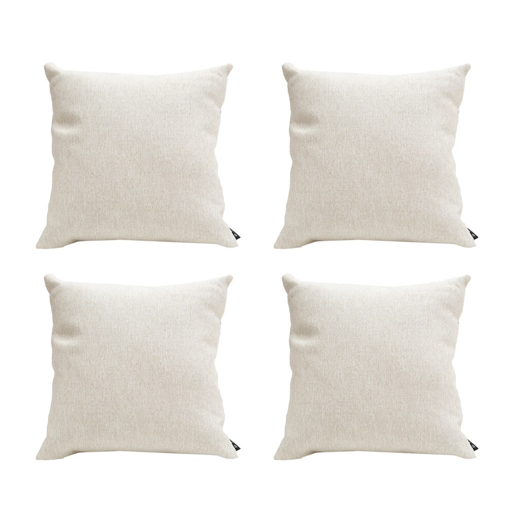 Cojines Decorativos Dicasa Dolum Alfa color Beige 4 Piezas $1,007