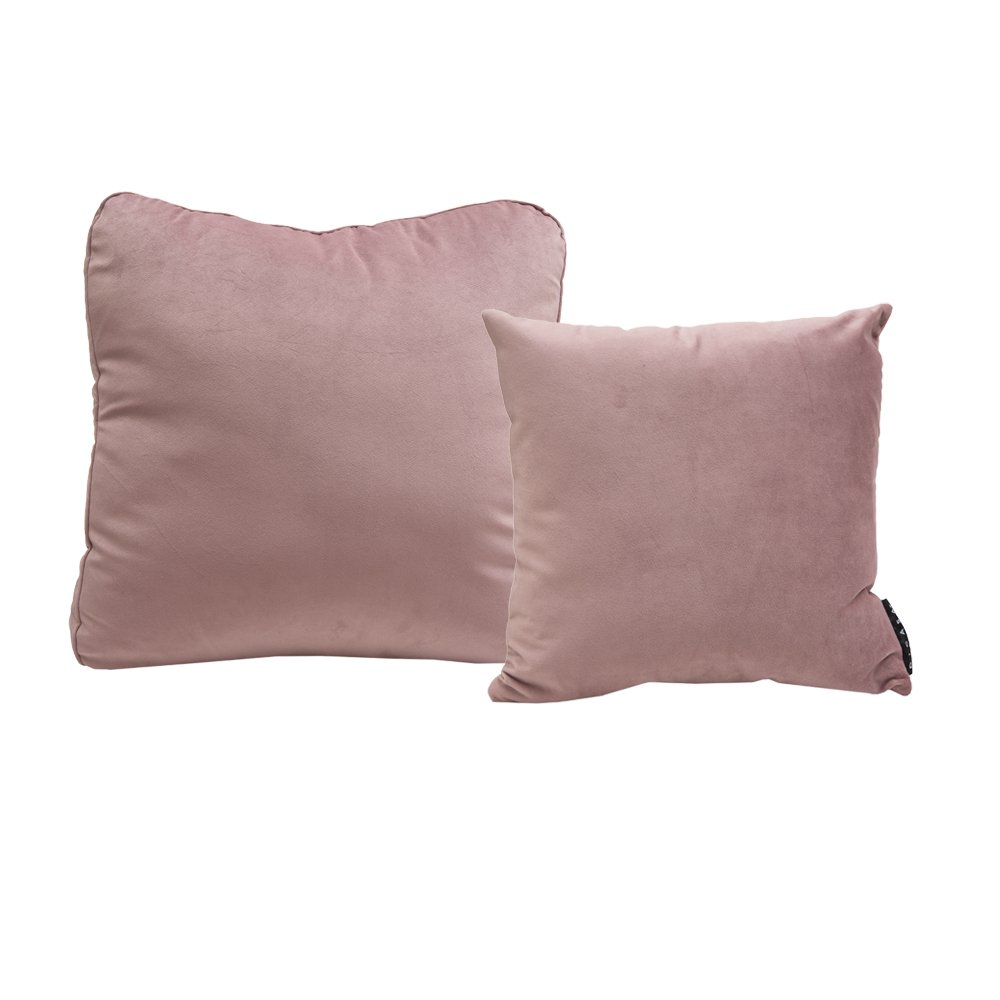 Foto 3 pulgar | Cojines Decorativos Dicasa Dante Alfa - Delta - Zita color Rosa 3 Piezas - Chico/Grande/Rectangular