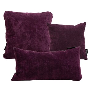 Foto 1 | Set de 3 Cojines Dicasa Velvet Alfa Delta Zita color Púrpura