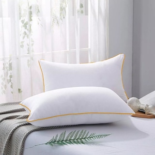 Foto 3 | Kit 2 Pack Almohada Estándar Semi Firme Malubero color Blancas