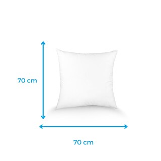 Foto 2 | Relleno para Cojín Monarca Classic Home color Blanco Good Night Semi Firme 4 PZAS 70 X 70 CM