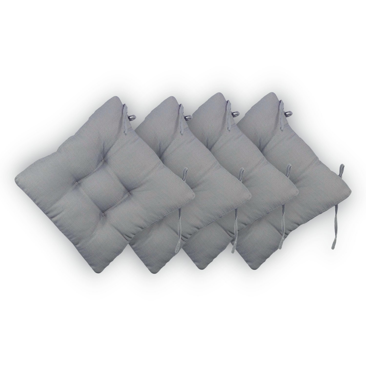 Cojín para Silla Good Night Monarca Classic Home color Gris Semi Firme 4 PZAS 45 X 45 CM