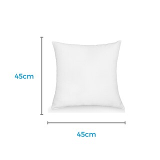 Foto 2 | Cojín Decorativo Good Night Monarca Classic Home Semi-firme 2 Blanco 45x45cm